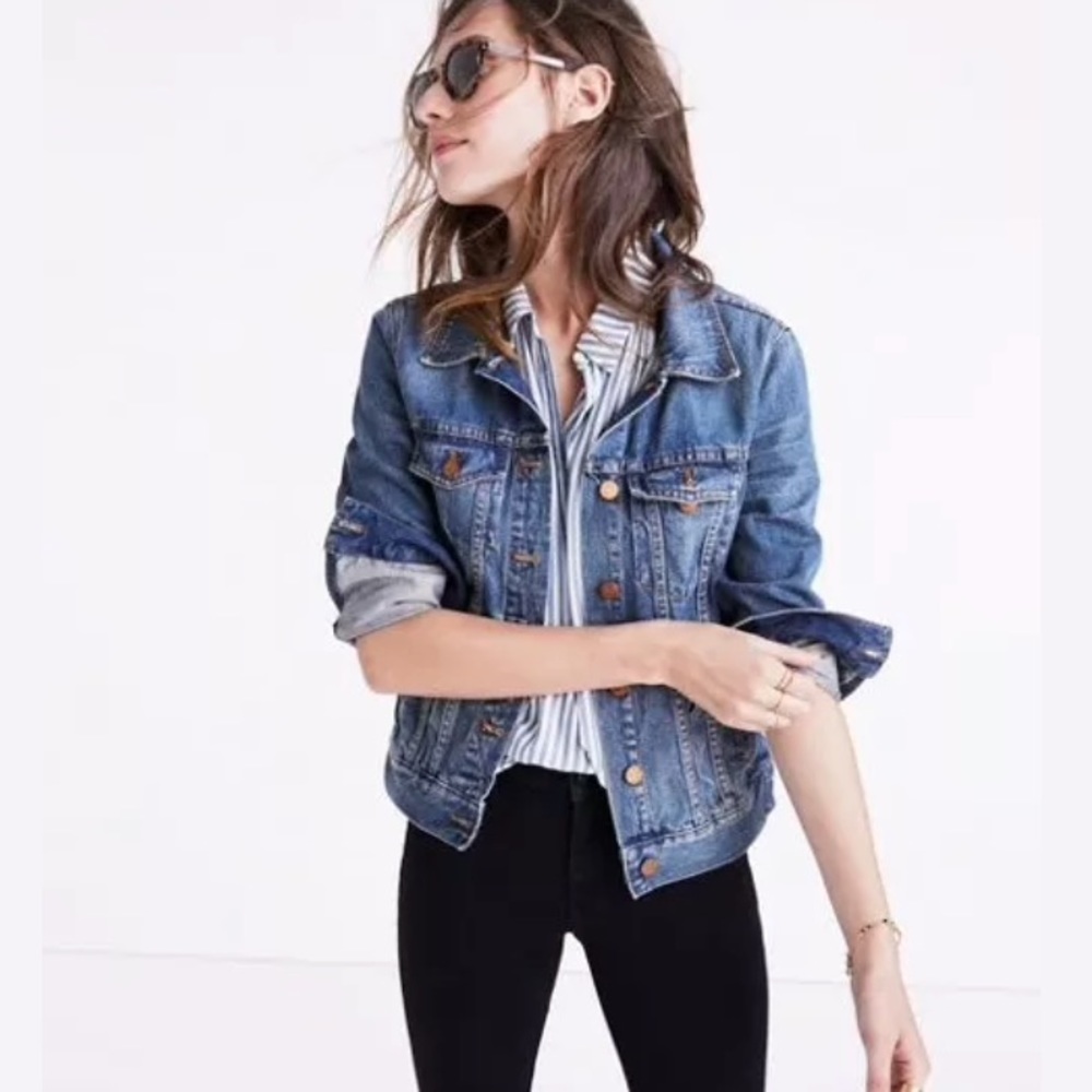 Madewell The Denim Jean Jacket Pinter Wash